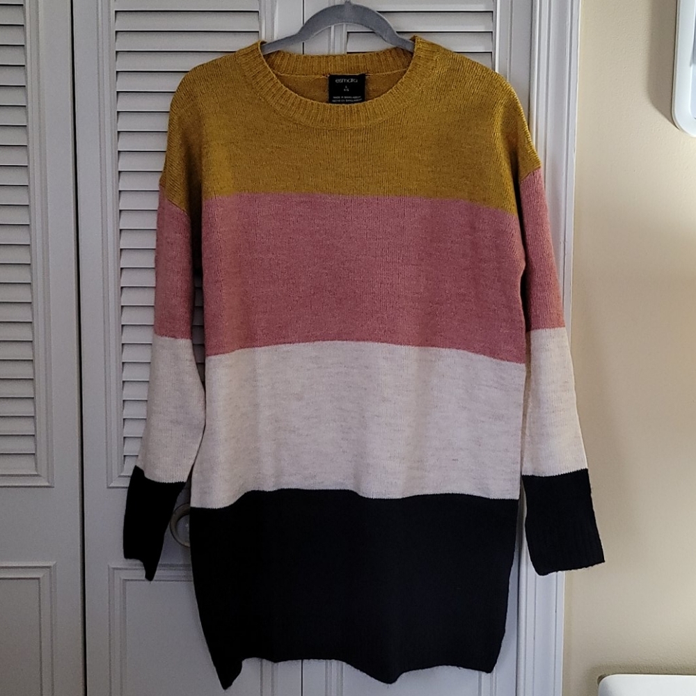 Esmara by Heidi Klum colorblock striped sweater